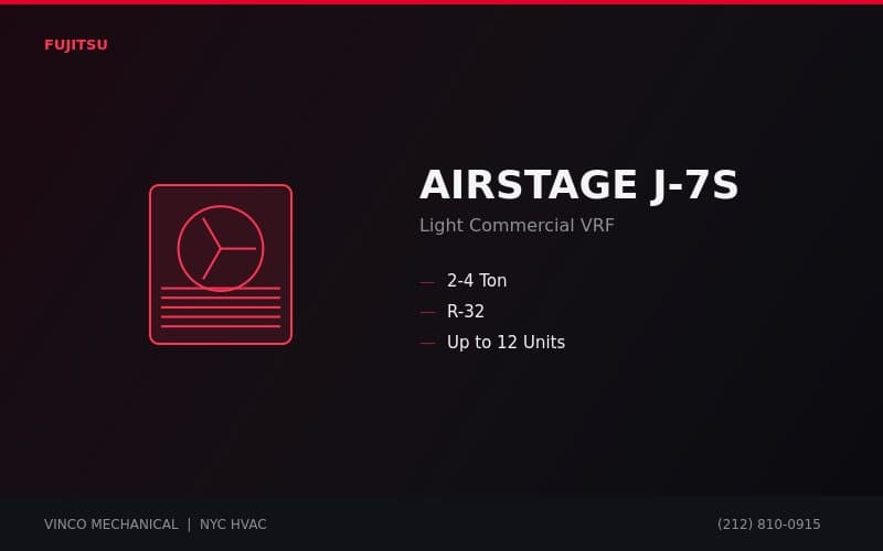 AIRSTAGE J-7S (VRF Heat Pump)