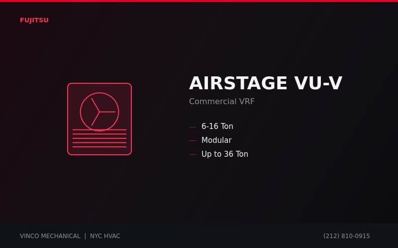 AIRSTAGE VU-V (VRF Commercial)